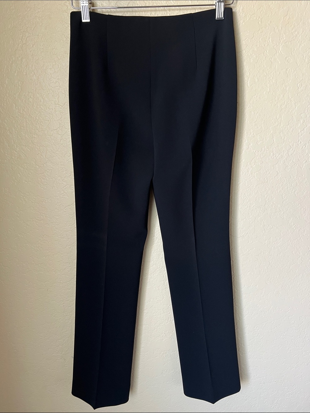 Theory black Demitra admiral crepe flared pants 0 - Picture 6 of 9